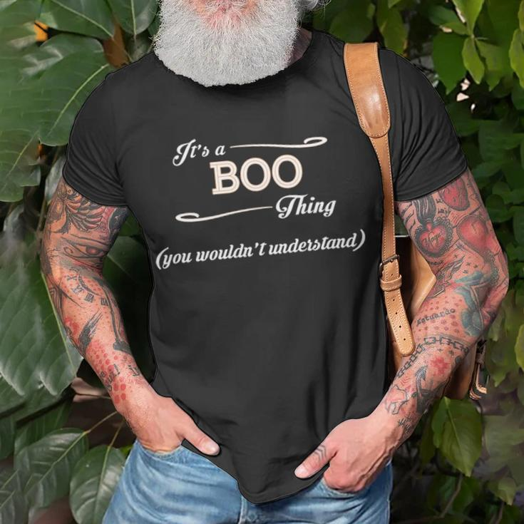 Its A Boo Thing You Wouldnt Understand Boo For Boo Unisex T-Shirt Gifts for Old Men