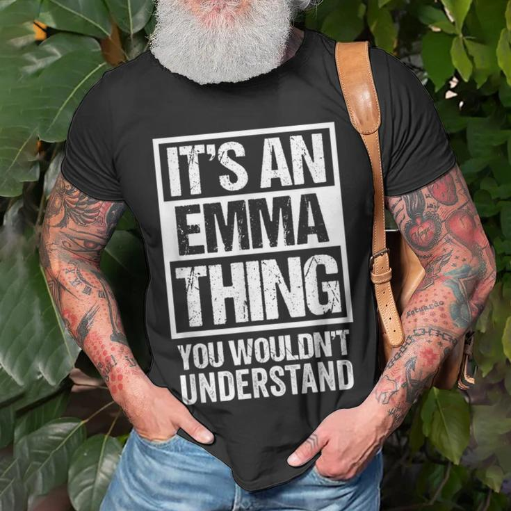 Its An Emma Thing You Wouldnt Understand First Name T-Shirt Gifts for Old Men