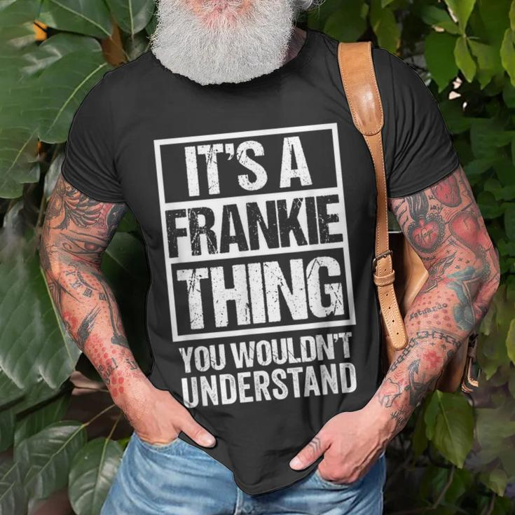 Its A Frankie Thing You Wouldnt Understand First Name T-Shirt Gifts for Old Men