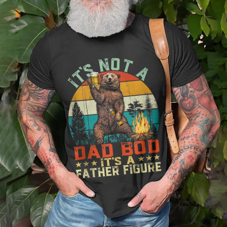 Its Not A Dad Bod Its A Father Figure Bear Fathers T-Shirt Gifts for Old Men