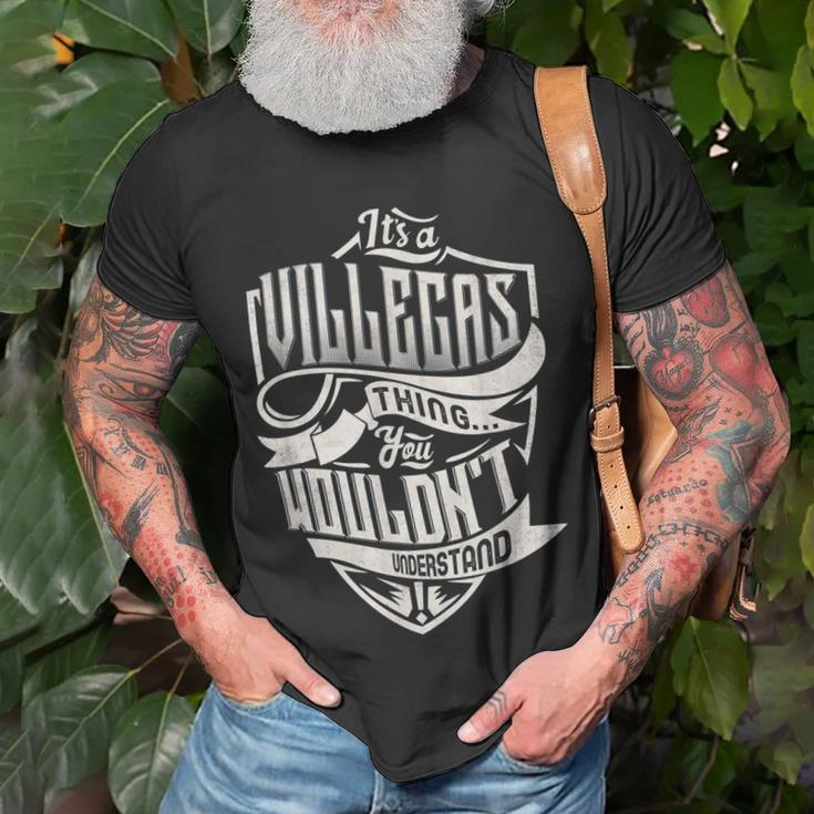 Its A Villegas Thing You Wouldnt Understand Classic Name T-Shirt Gifts for Old Men