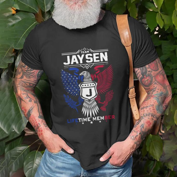 Jaysen Name - Jaysen Eagle Lifetime Member Unisex T-Shirt Gifts for Old Men