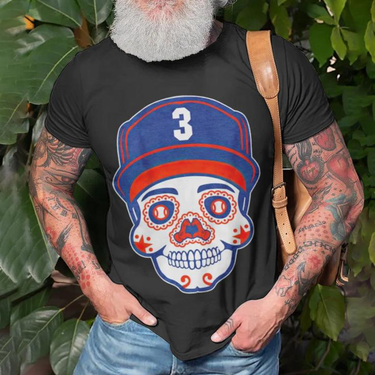 Jeremy Peña Sugar Skull Unisex T-Shirt Gifts for Old Men