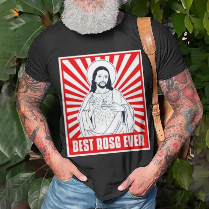 Jesus Best Rosc Ever Unisex T-Shirt Gifts for Old Men
