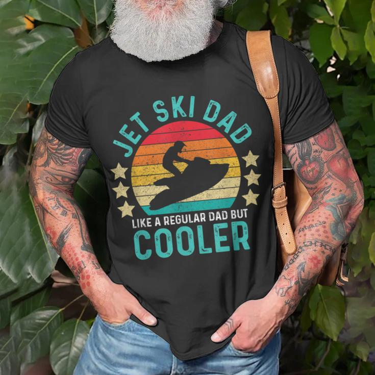 Jet Ski Dad Like A Regular Dad But Cooler Vintage T-Shirt Gifts for Old Men