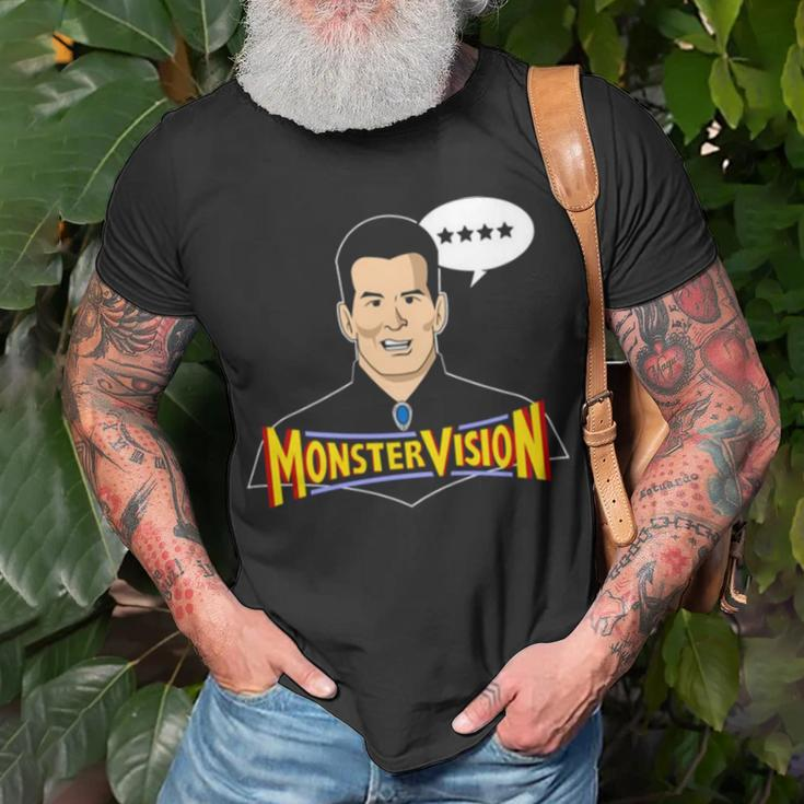 Joe Bob Briggs Monster Vision Unisex T-Shirt Gifts for Old Men