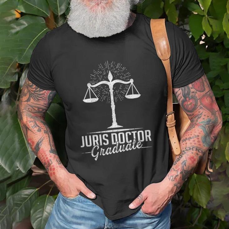 Juris Doctor Of Jurisprudence Law School Graduation T-shirt Gifts for Old Men