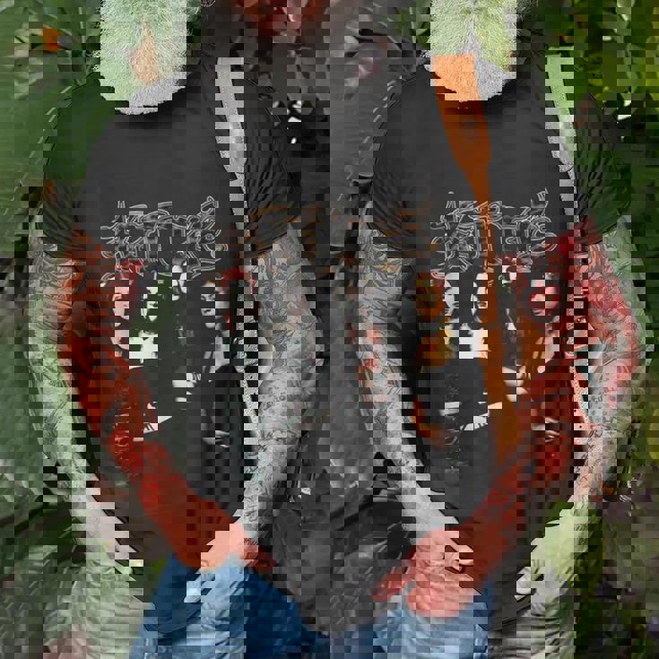 Kitties Black Rare Spit Unisex T-Shirt Gifts for Old Men