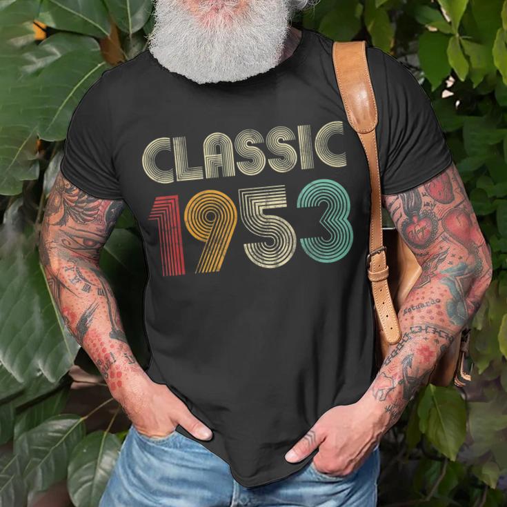 Klassisch 1953 Vintage 70 Geburtstag Geschenk Classic T-Shirt Geschenke für alte Männer