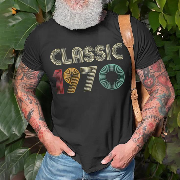 Klassisch 1970 Vintage 53 Geburtstag Geschenk Classic T-Shirt Geschenke für alte Männer