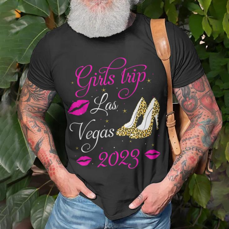 Las Vegas Girls Trip 2023 Girls Cruise Trip Matching Unisex T-Shirt Gifts for Old Men