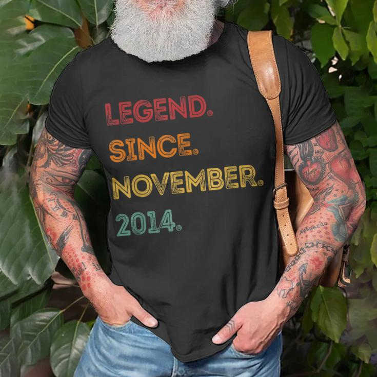 Legend Since November 2014 6 Geburtstag Geschenk 6 Jahre T-Shirt Geschenke für alte Männer