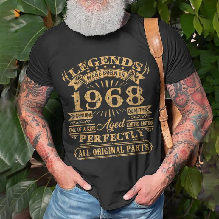Legenden Wurden Im 1968 Jahrgang Geschenk 55 Geburtstag Mann T-Shirt Geschenke für alte Männer