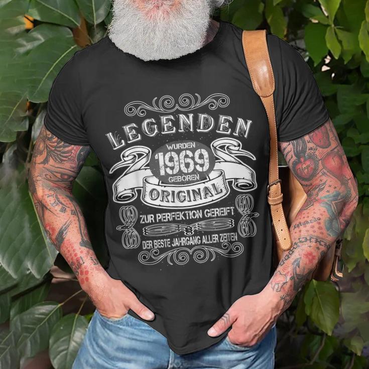 Legenden Wurden Jahrgang 1969 Geboren 53 Geburtstag T-Shirt Geschenke für alte Männer