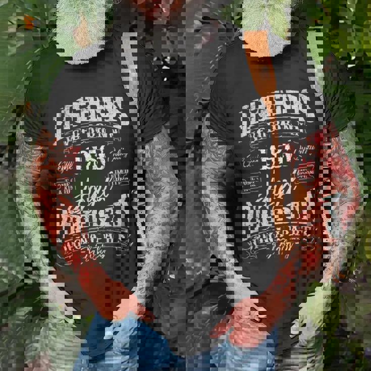 Legends Were Born In 1936 Year Of Birth Birthday Unisex T-Shirt Gifts for Old Men