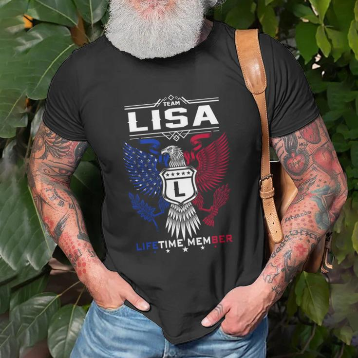 Lisa Name - Lisa Eagle Lifetime Member Gif Unisex T-Shirt Gifts for Old Men