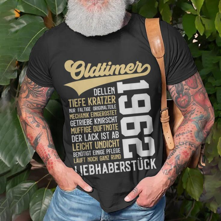 Lustig 60 Jahre Oldtimer 1962 Vintage 60 Geburtstag T-Shirt Geschenke für alte Männer