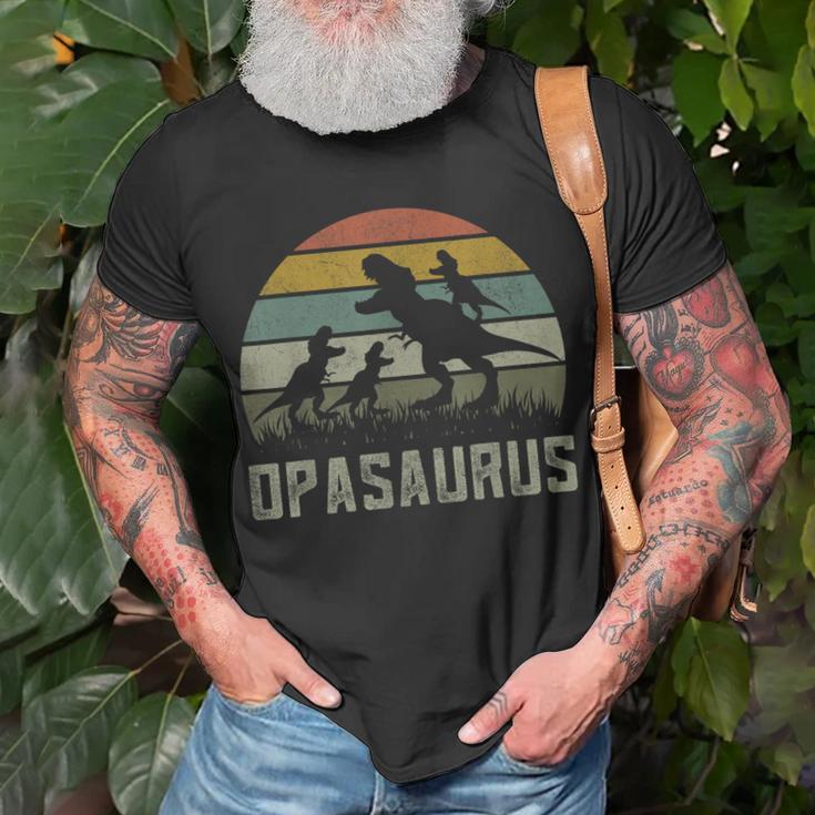 Lustiges Opa Dinosaurier T-Shirt, Saurier Motiv für Großväter Geschenke für alte Männer