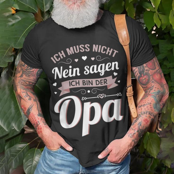 Lustiges Opa Spruch T-Shirt für Vatertag und Geburtstag Geschenke für alte Männer
