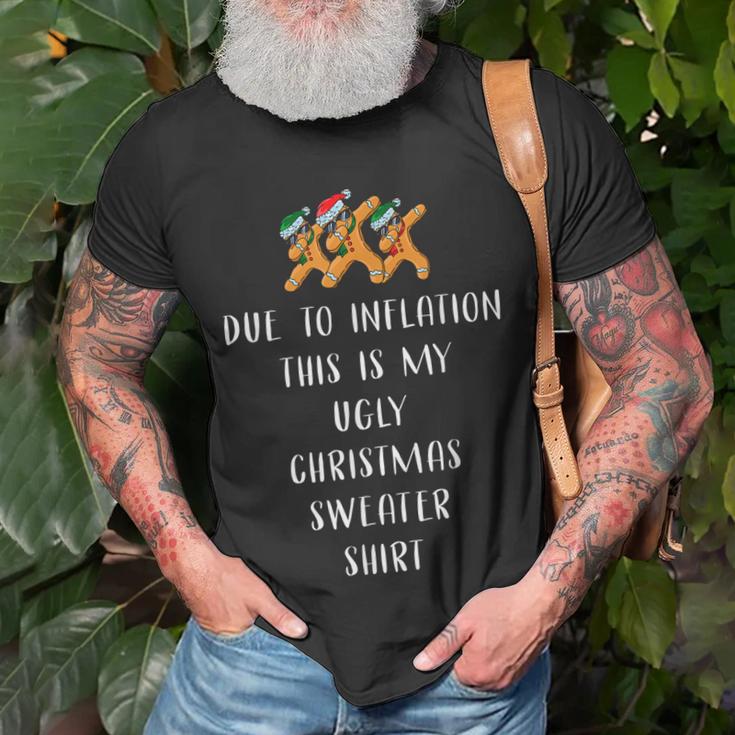 Lustiges Weihnachts-T-Shirt mit witzigem Aufblasmotiv Geschenke für alte Männer