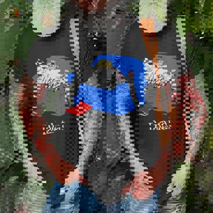 Lzrcat Dadcat Unisex T-Shirt Gifts for Old Men