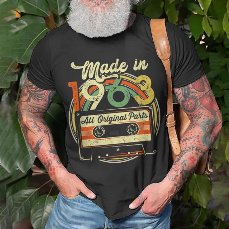 Made In 1963 58 Geburtstag Geschenke Kassettenband Vintage T-Shirt Geschenke für alte Männer