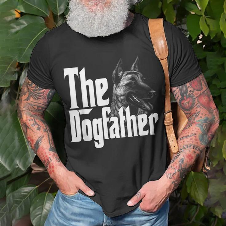Malinois Belga Dog Dad Dogfather Dogs Daddy Father Unisex T-Shirt Gifts for Old Men