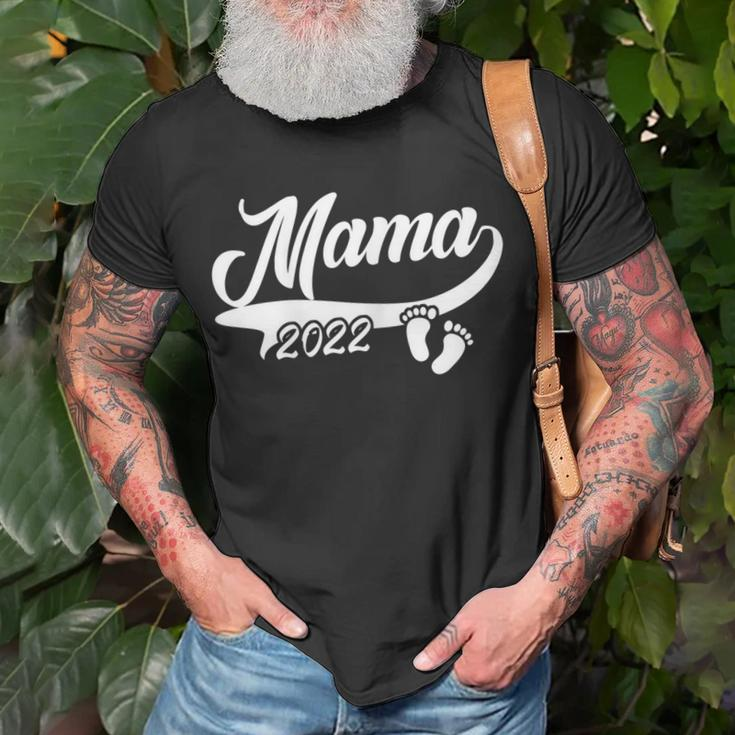 Mama 2022 Werdende Mama Zukünftige Mutter 2022 T-Shirt Geschenke für alte Männer