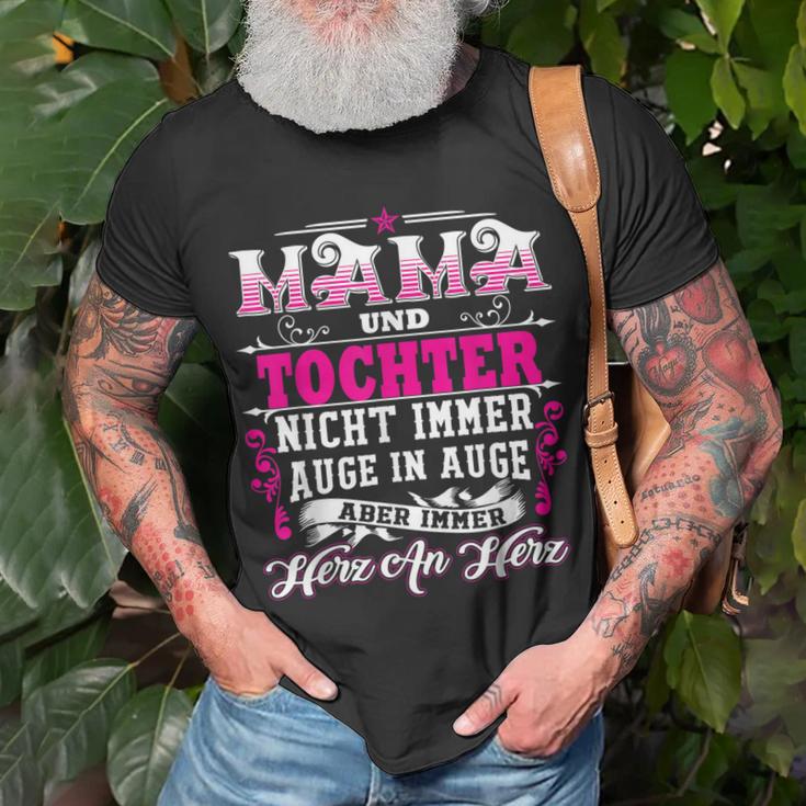 Mama Und Tochter Partnerlook Spruch Mutter Muttertag T-Shirt Geschenke für alte Männer