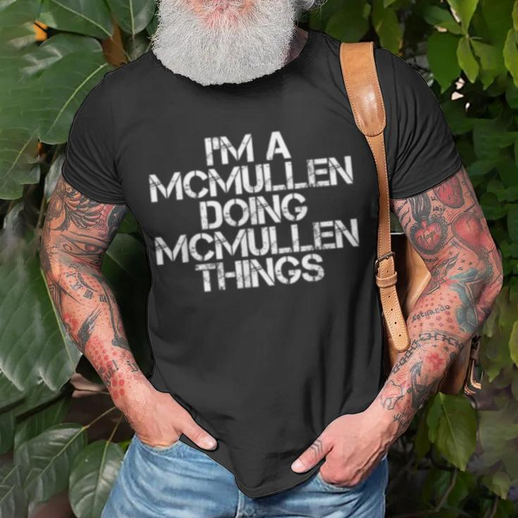 Mcmullen Surname Family Tree Birthday Reunion T-Shirt Gifts for Old Men