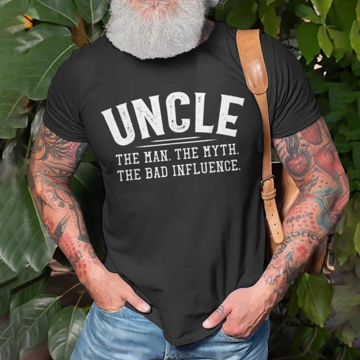 Mens Funny Uncle Uncle Uncle Favorite Uncle Unisex T-Shirt Gifts for Old Men