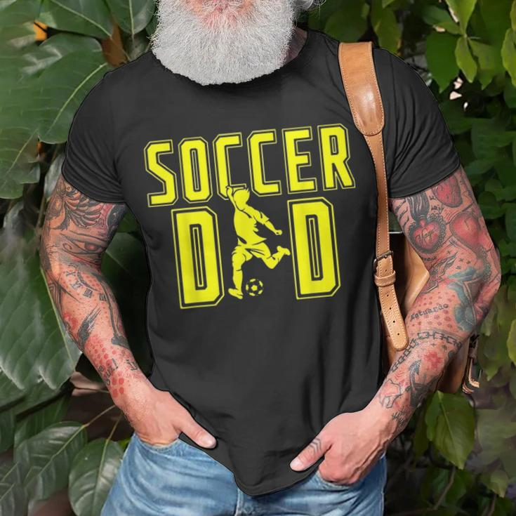 Mens Soccer Dad Life For Fathers Day Birthday Gift For Men Funny V2 Unisex T-Shirt Gifts for Old Men