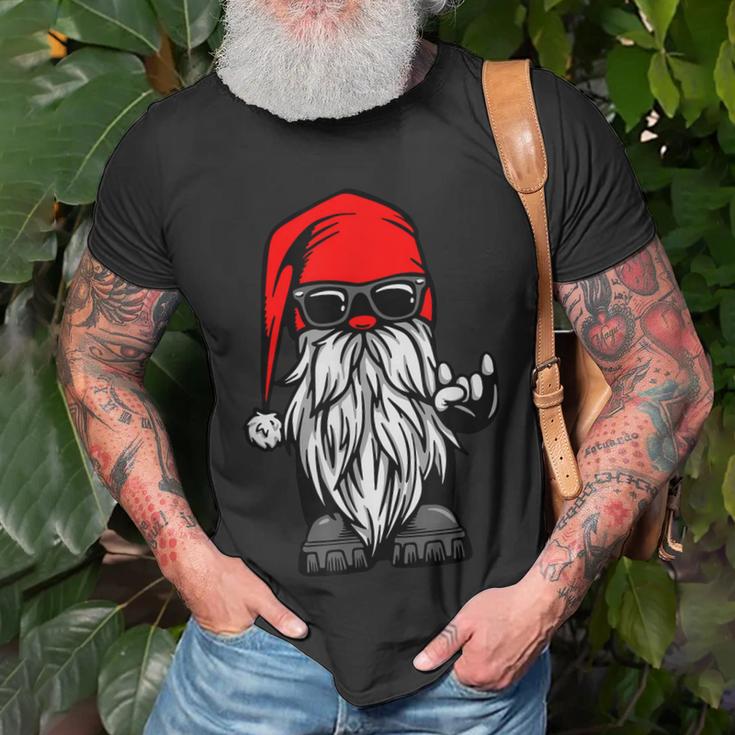 Merry Bikemas Biker Rocker Motorradfahrer Weihnachten Fest T-Shirt Geschenke für alte Männer