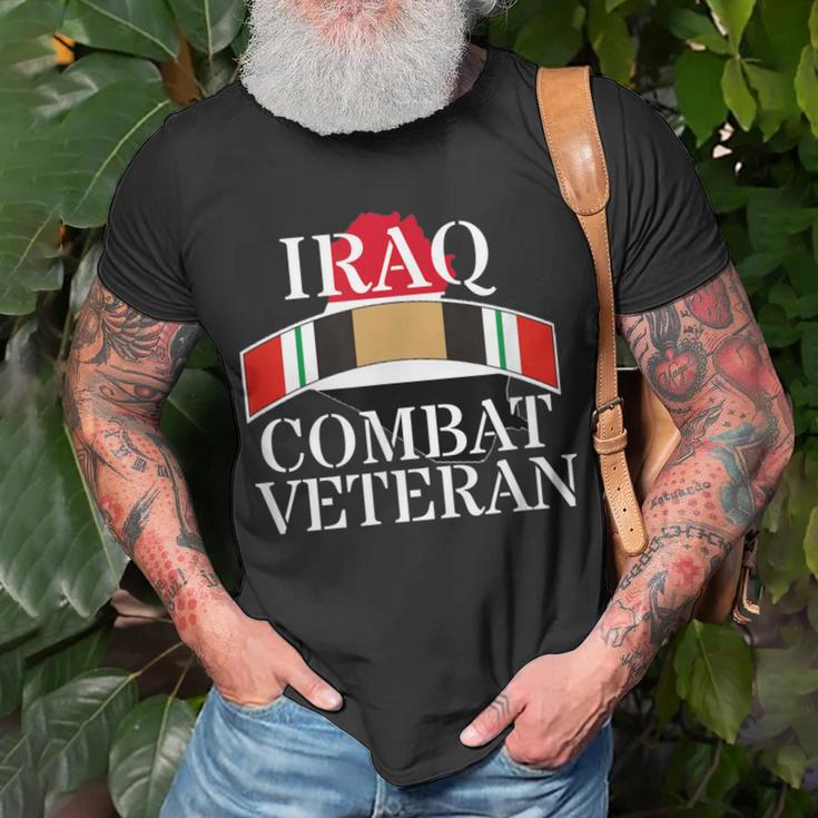 Iraq Ribon Military Operation Iraqi Freedom Oif Iraq War Ribbon T-Shirt | Seseable UK