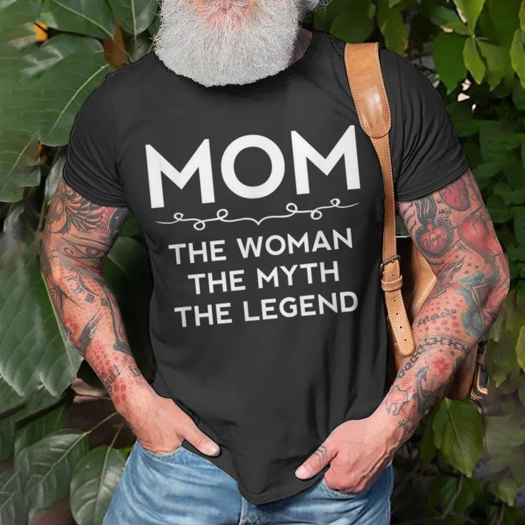 Mom Mom Gifts The Woman The Myth The Legend Unisex T-Shirt Gifts for Old Men