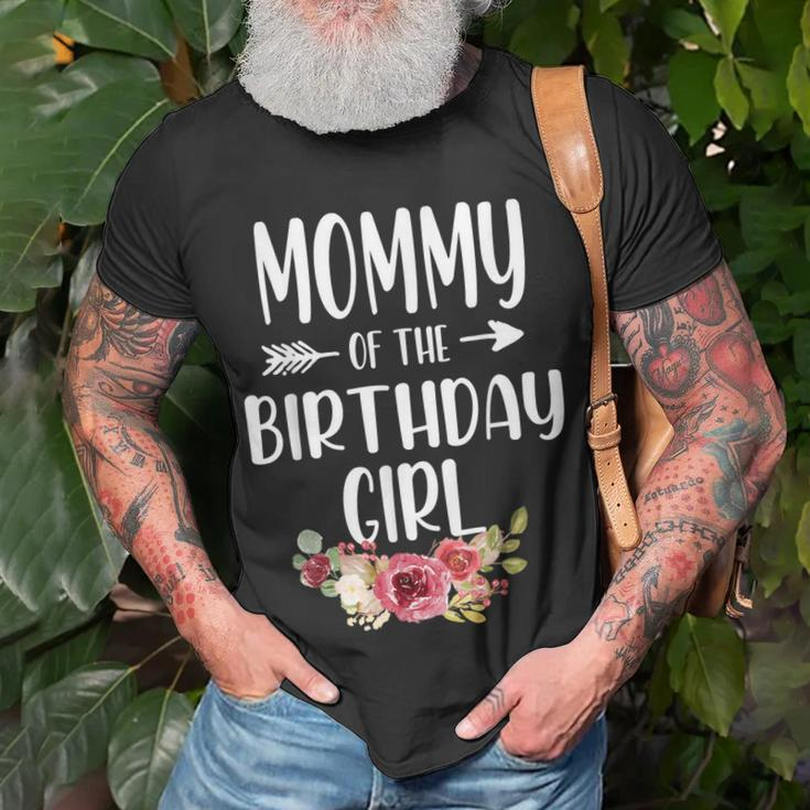Mommy Of The Birthday Princess Mom Mama Mother Unisex T-Shirt Gifts for Old Men