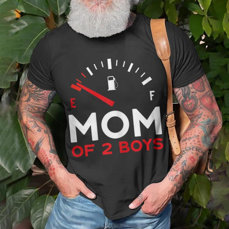 Mother Of 2 Boys Mothers Day Mom Gift For Womens Unisex T-Shirt Gifts for Old Men