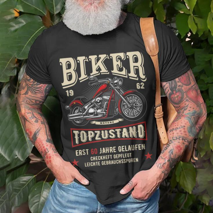 Motorrad Chopper 1962 T-Shirt für Herren zum 60. Geburtstag, Biker-Stil Geschenke für alte Männer