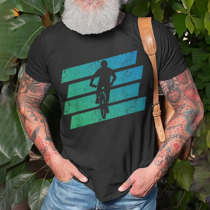 Mountainbike Mtb Downhill Bekleidung T-Shirt Geschenke für alte Männer
