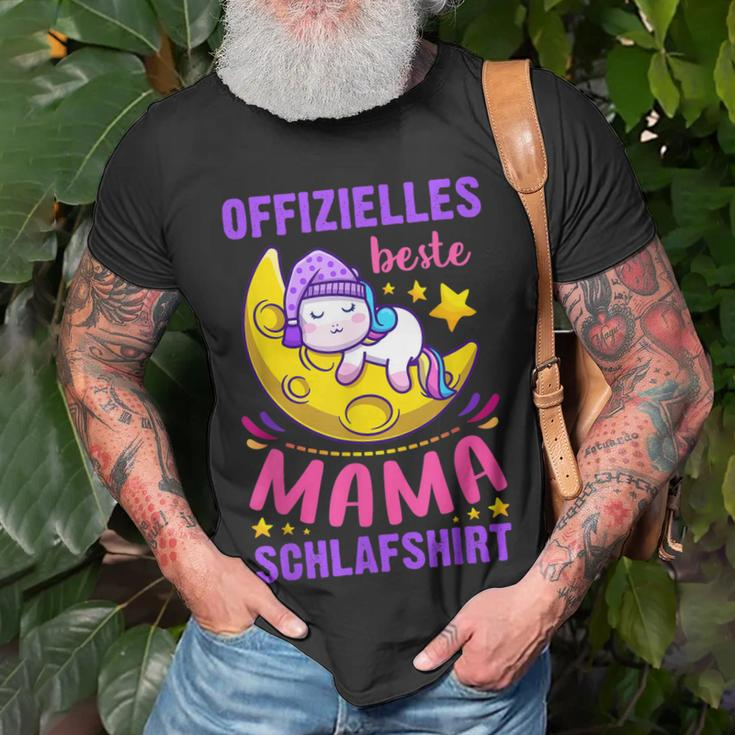 Muttertag Offizielles Beste Mama Schlaf Für Mutter T-Shirt Geschenke für alte Männer