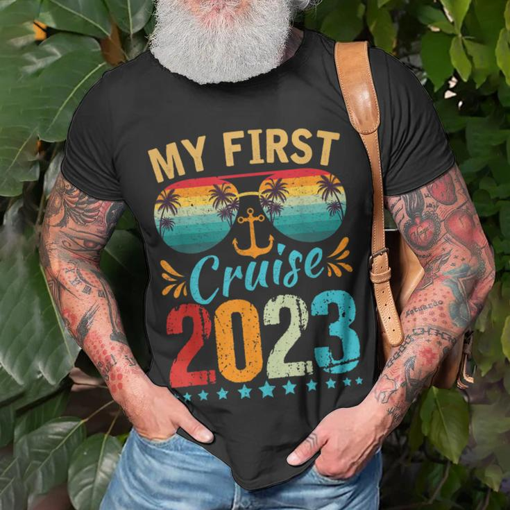 My First Cruise 2023 Family Vacation Cruise Ship Travel Unisex T-Shirt Gifts for Old Men