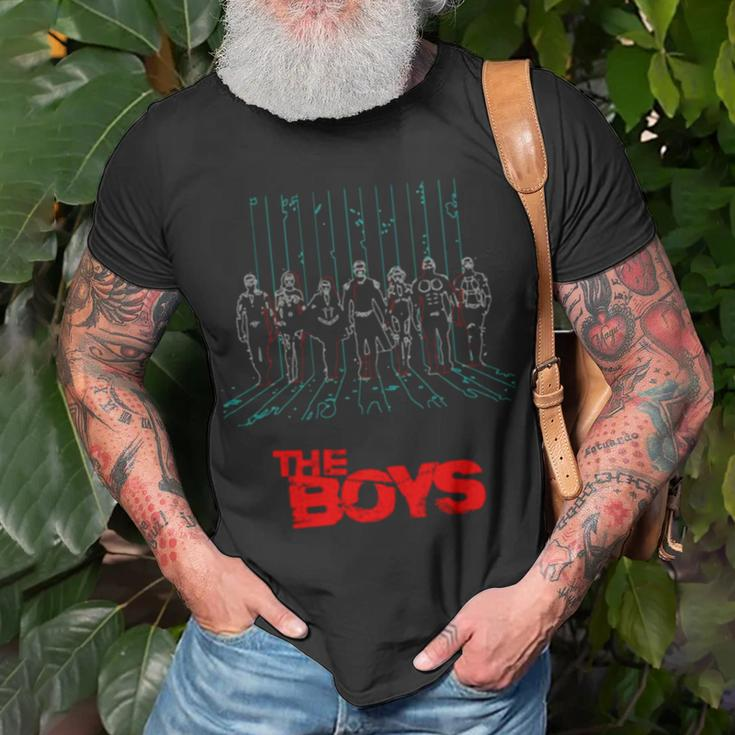 Neon Design The Boys Tv Show Unisex T-Shirt Gifts for Old Men