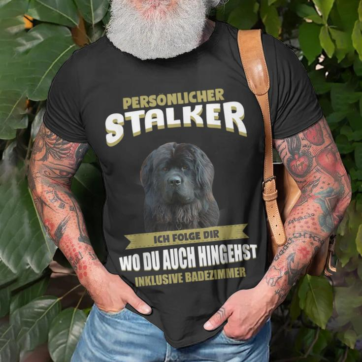 Neufundländer Neufundländer Hund T-Shirt Geschenke für alte Männer