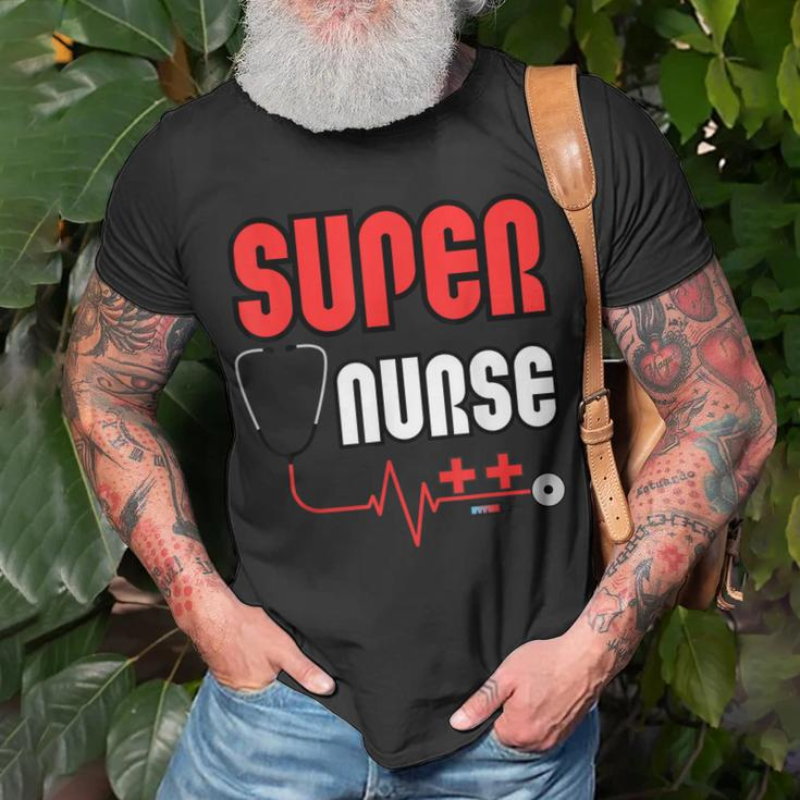 Not All Heroes Wear Capes Celebrating Our Super Nurses Unisex T-Shirt Gifts for Old Men