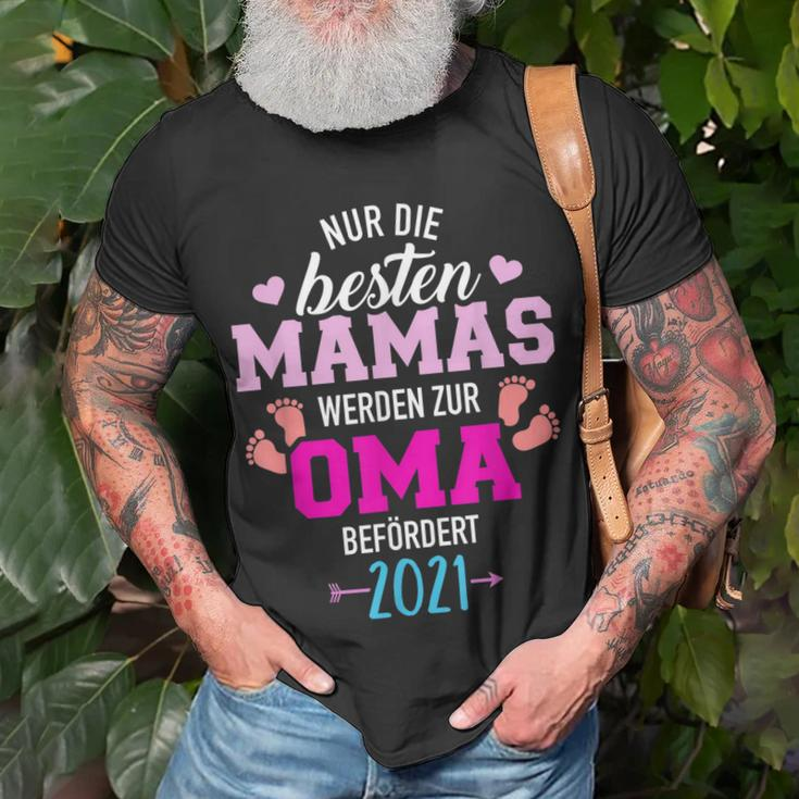 Nur Die Besten Mamas Weren Zur Oma Befördert 2021 T-Shirt Geschenke für alte Männer