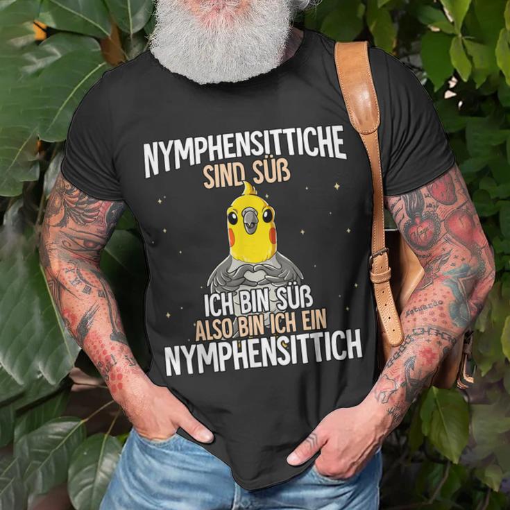 Nymphensittiche Sind Süß Nymphensittich T-Shirt Geschenke für alte Männer