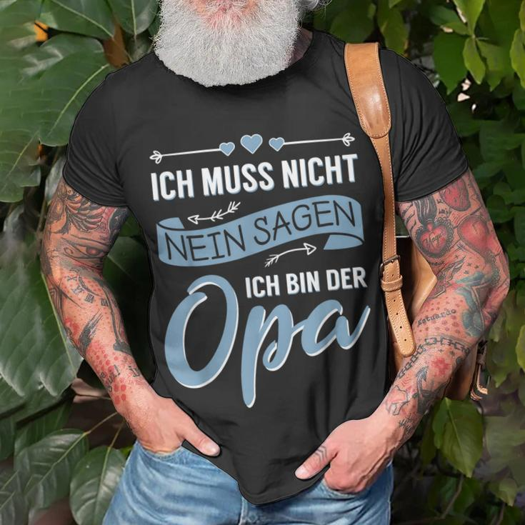 Opa Lustig Spruch T-Shirt, Vatertag & Geburtstag Großvater Tee Geschenke für alte Männer