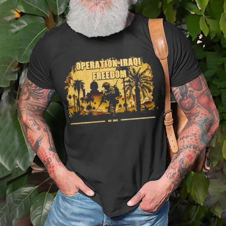 Operation Iraqi Freedom 20Th Anniversary Unisex T-Shirt Gifts for Old Men