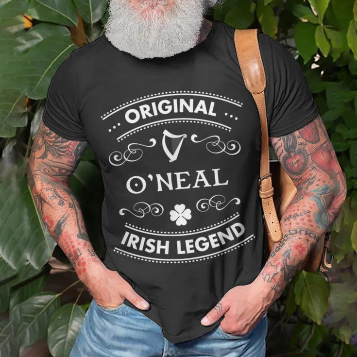 Original Irish Legend Oneal Irish Family Name Unisex T-Shirt Gifts for Old Men
