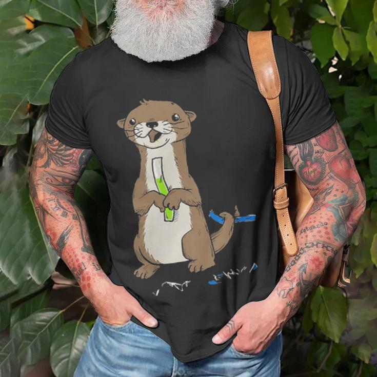 Otter Pop Unisex T-Shirt Gifts for Old Men